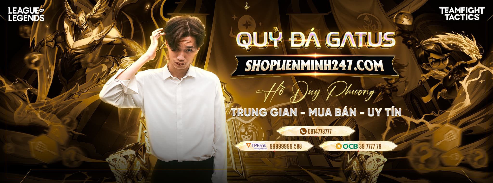Quỷ Đá Gatus — Hồ Duy Phương, ShopLienMinh247.com. Trung gian, mua bán, uy tín.
